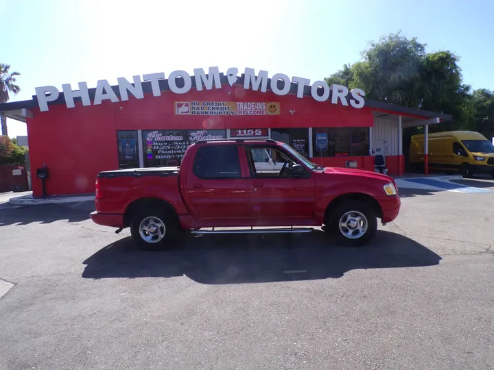 RED, 2005 FORD EXPLORER SPORT TRAC Image 5