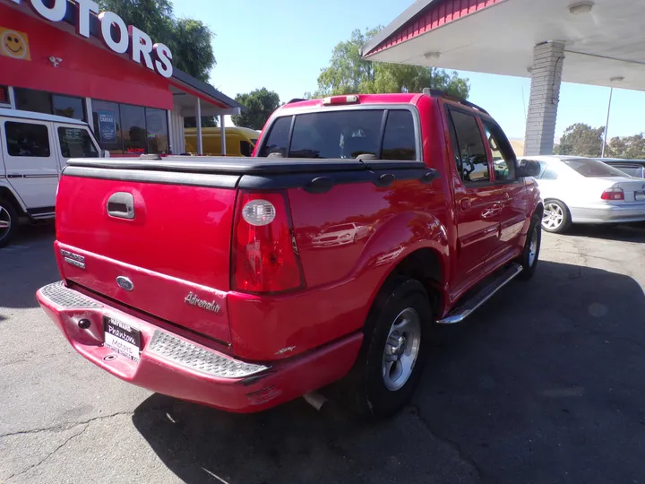 RED, 2005 FORD EXPLORER SPORT TRAC Image 6