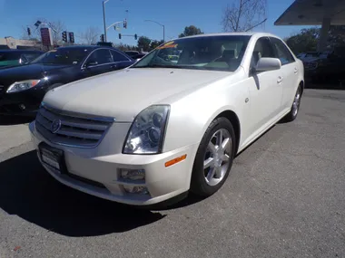 WHITE, 2005 CADILLAC STS Image 