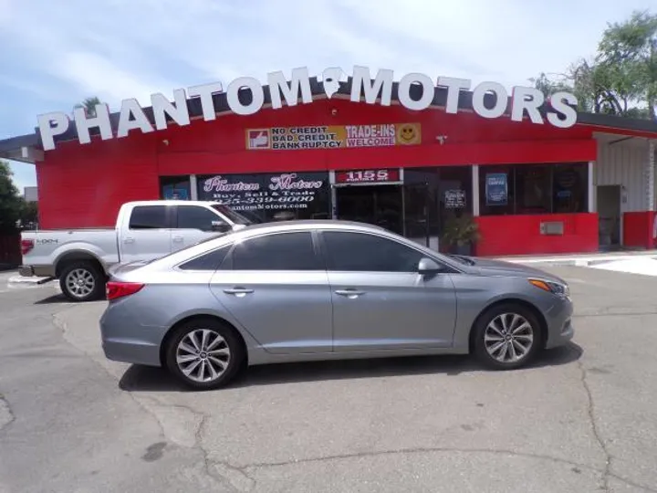 SILVER, 2015 HYUNDAI SONATA Image 5