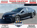 BLACK, 2022 TOYOTA CAMRY Thumnail Image 1