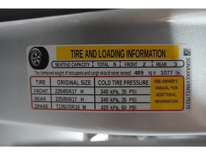 SILVER, 2021 CHEVROLET EQUINOX Image 47