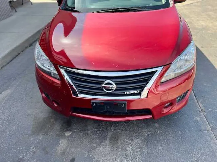 RED, 2013 NISSAN SENTRA Image 9