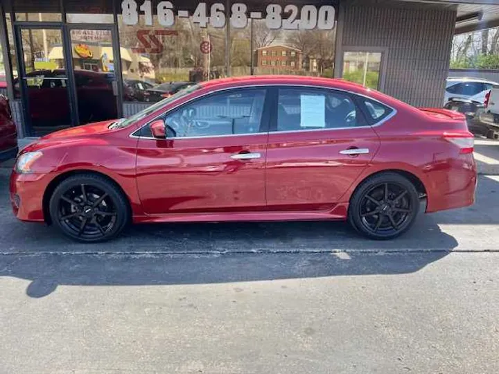 RED, 2013 NISSAN SENTRA Image 17