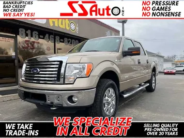 GOLD, 2011 FORD F150 SUPERCREW CAB Image 