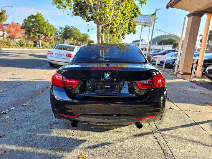 BLACK, 2015 BMW 4 SERIES Image 5