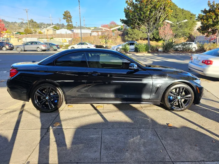 BLACK, 2015 BMW 4 SERIES Image 6