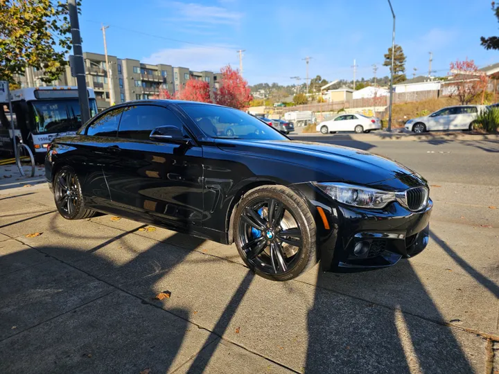 BLACK, 2015 BMW 4 SERIES Image 7