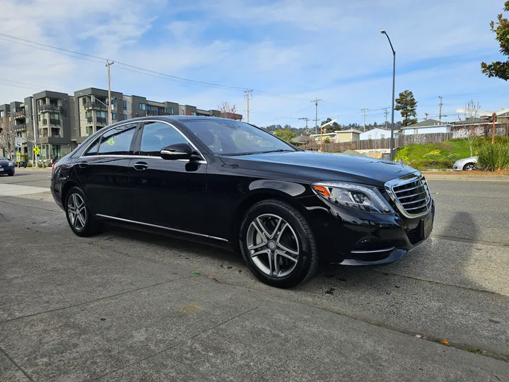 BLACK, 2017 MERCEDES-BENZ S-CLASS Image 8