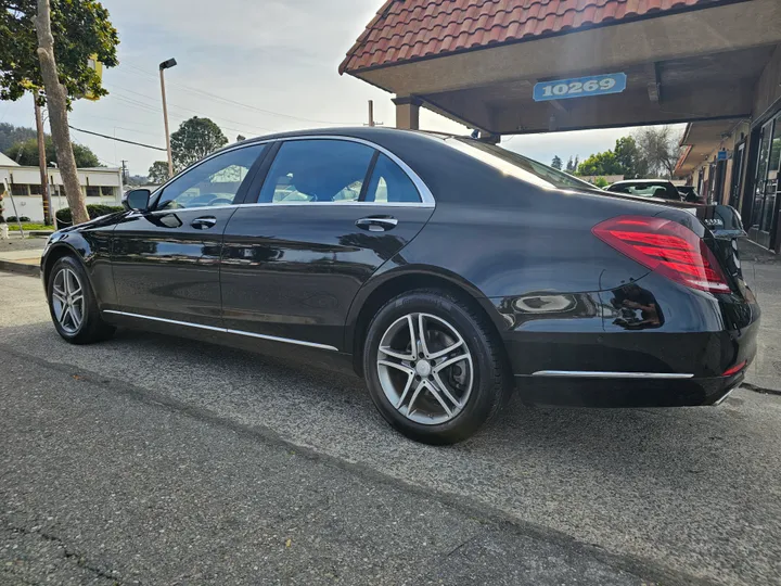 BLACK, 2017 MERCEDES-BENZ S-CLASS Image 4