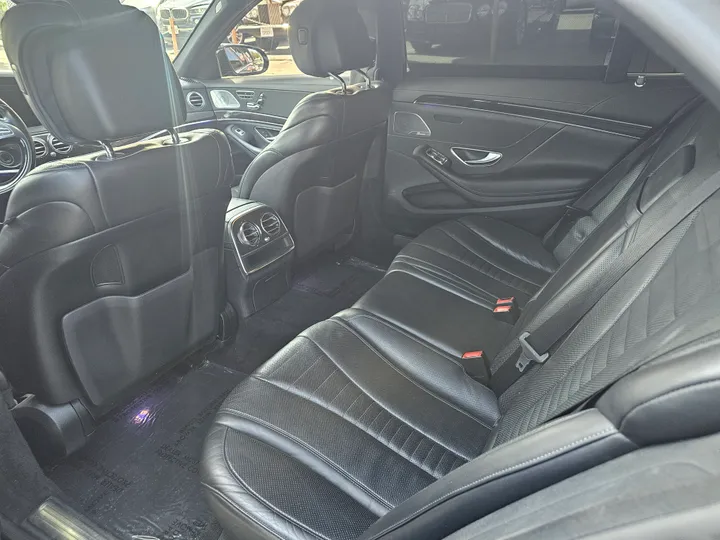BLACK, 2015 MERCEDES-BENZ S-CLASS Image 12