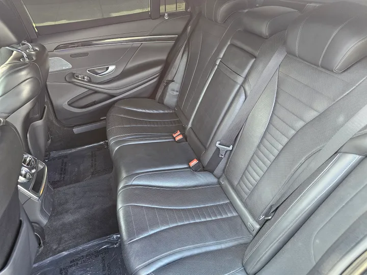 BLACK, 2015 MERCEDES-BENZ S-CLASS Image 13