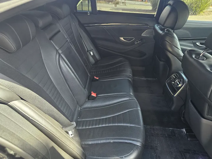 BLACK, 2015 MERCEDES-BENZ S-CLASS Image 15