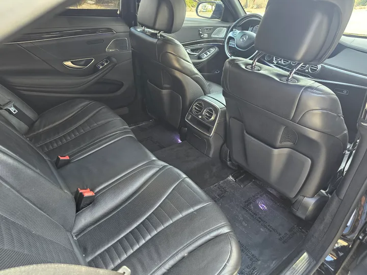 BLACK, 2015 MERCEDES-BENZ S-CLASS Image 16