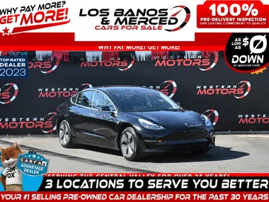 BLACK, 2019 TESLA MODEL 3 Image 