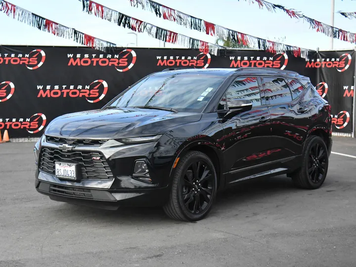 BLACK, 2020 CHEVROLET BLAZER Image 3