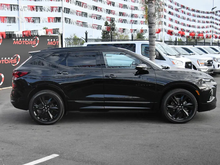 BLACK, 2020 CHEVROLET BLAZER Image 8