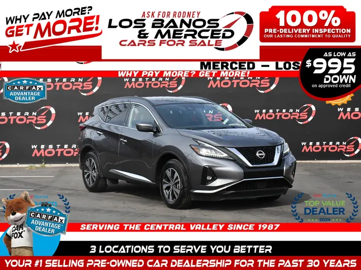 GUN METALLIC, 2023 NISSAN MURANO Image 1