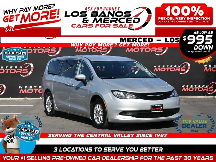 SILVER MIST CLEARCOAT, 2023 CHRYSLER VOYAGER Image 1