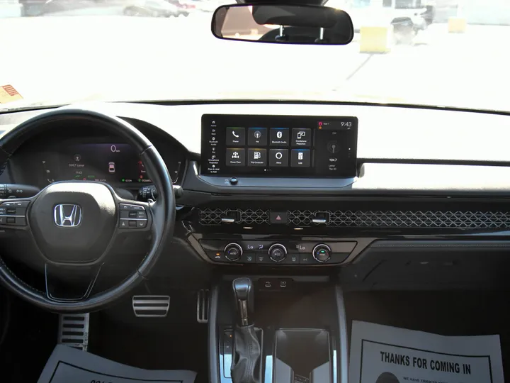 BLACK, 2023 HONDA ACCORD HYBRID Image 33