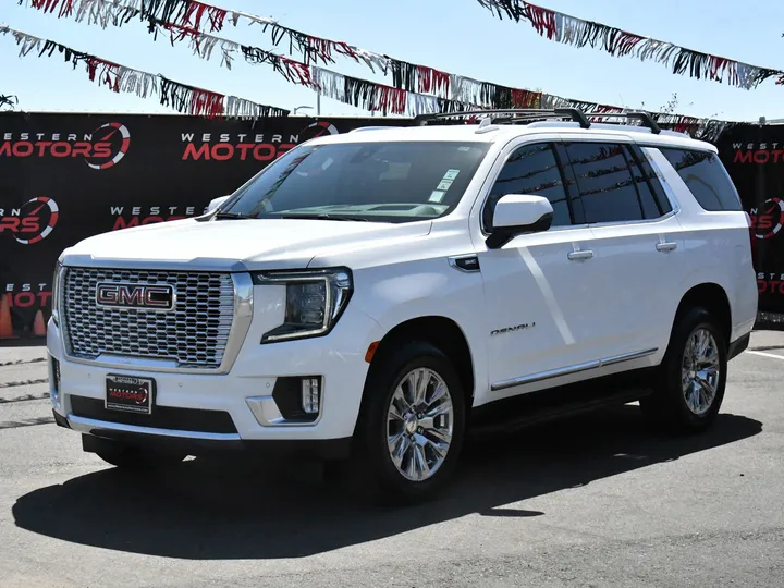 SUMMIT WHITE, 2021 GMC YUKON Image 3