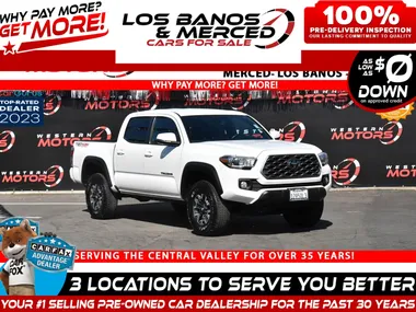 WHITE, 2022 TOYOTA TACOMA 4WD Image 41