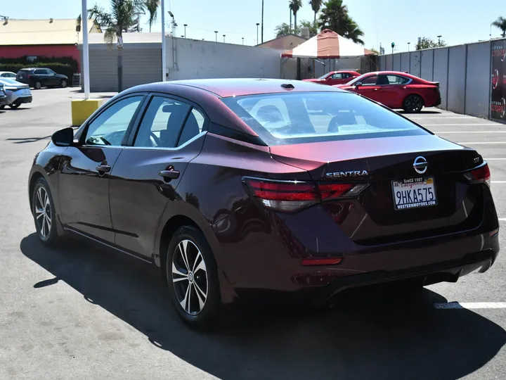 ROSEWOOD METALLIC, 2023 NISSAN SENTRA Image 5