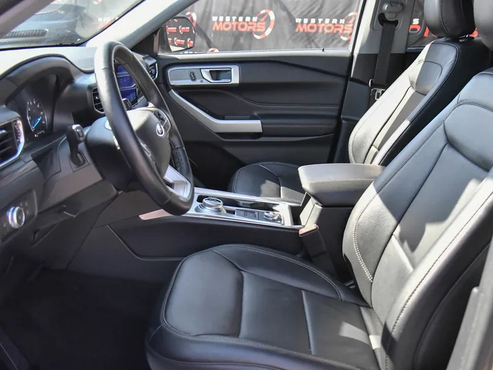 BLACK, 2022 FORD EXPLORER Image 15