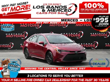 RED, 2024 TOYOTA COROLLA Image 