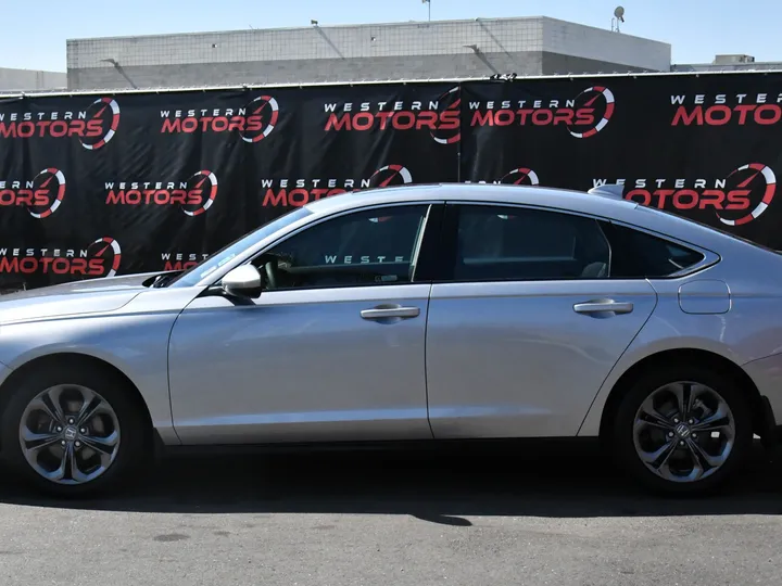 SILVER, 2023 HONDA ACCORD SEDAN Image 4