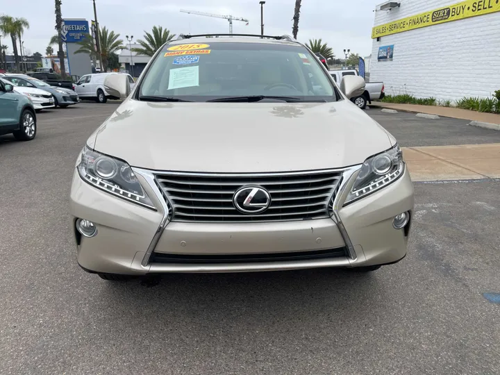 TAN, 2015 LEXUS RX Image 8