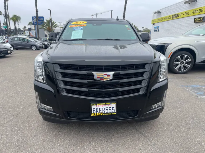BLACK, 2016 CADILLAC ESCALADE ESV Image 8