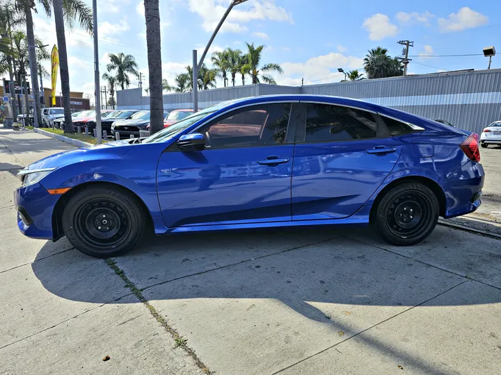 BLUE, 2016 HONDA CIVIC Image 4