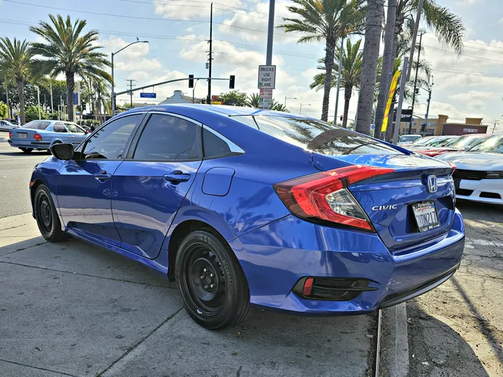 BLUE, 2016 HONDA CIVIC Image 5