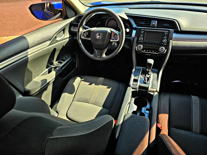 BLUE, 2016 HONDA CIVIC Image 12