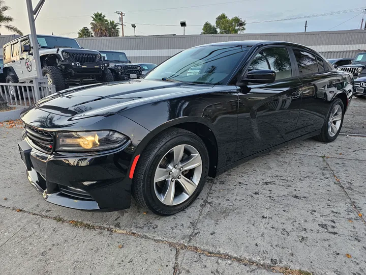 BLACK, 2016 DODGE CHARGER Image 3