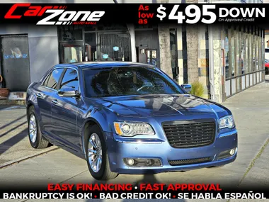 BLUE, 2011 CHRYSLER 300 Image 10