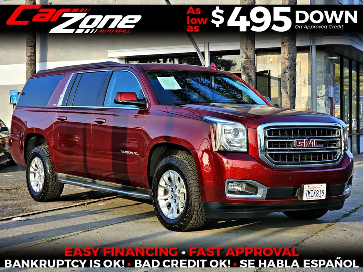 BURGUNDY, 2016 GMC YUKON XL Image 1