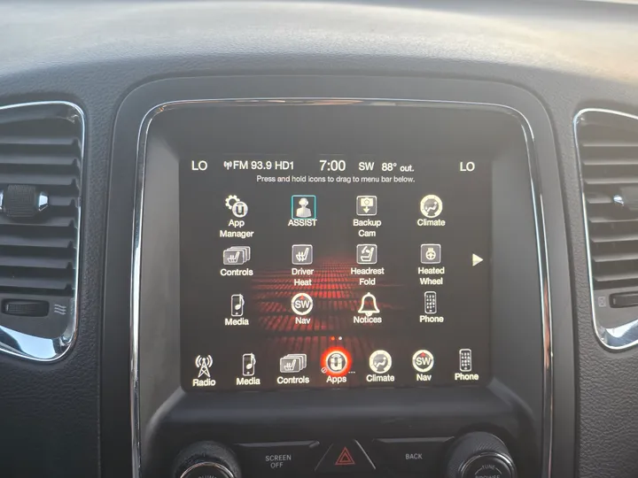 RED, 2017 DODGE DURANGO Image 27
