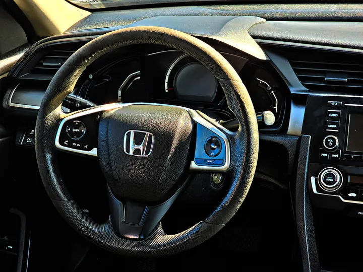 SILVER, 2017 HONDA CIVIC Image 14