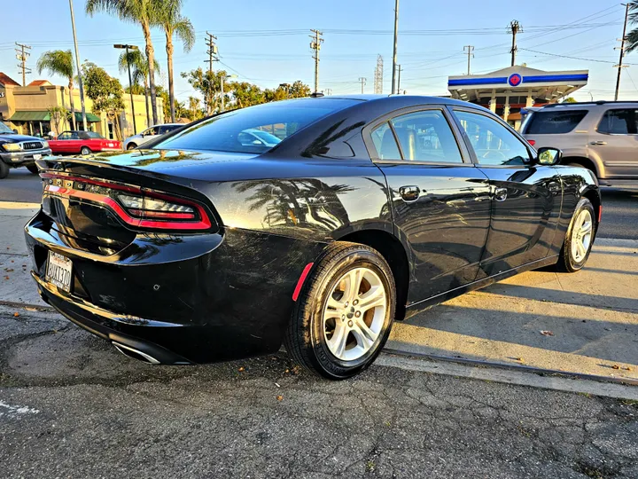 BLACK, 2021 DODGE CHARGER Image 6