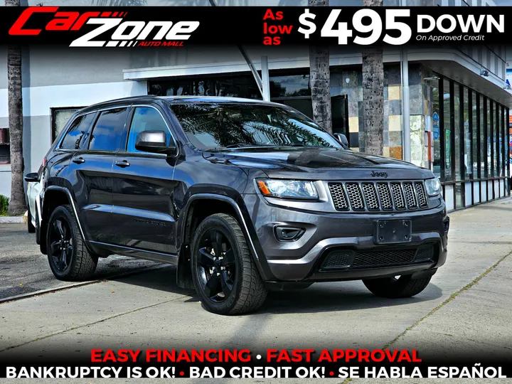 GREY, 2015 JEEP GRAND CHEROKEE Image 1