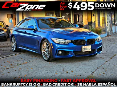 BLUE, 2016 BMW 4 SERIES Image 