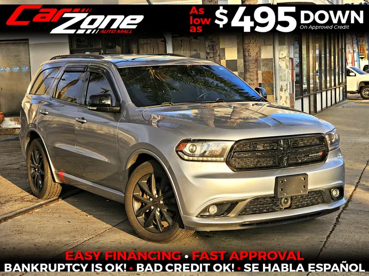 SILVER, 2017 DODGE DURANGO Image 1