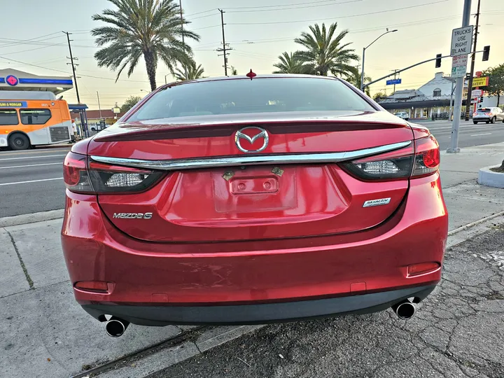 BURGUNDY, 2017 MAZDA MAZDA6 Image 6