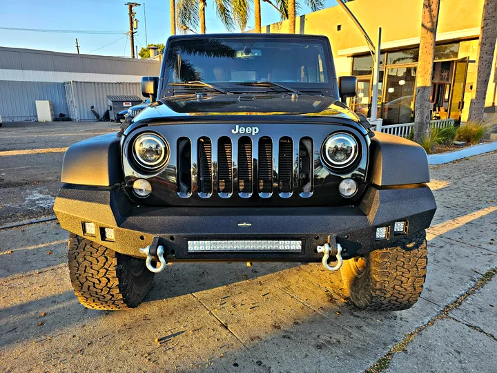 BLACK, 2015 JEEP WRANGLER Image 2