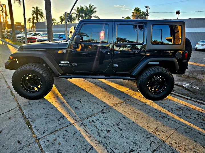 BLACK, 2015 JEEP WRANGLER Image 4