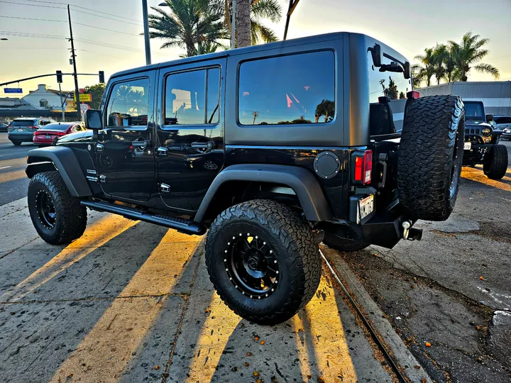 BLACK, 2015 JEEP WRANGLER Image 5