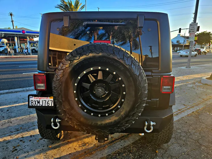 BLACK, 2015 JEEP WRANGLER Image 6