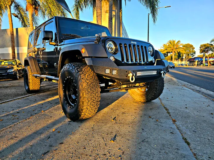 BLACK, 2015 JEEP WRANGLER Image 9